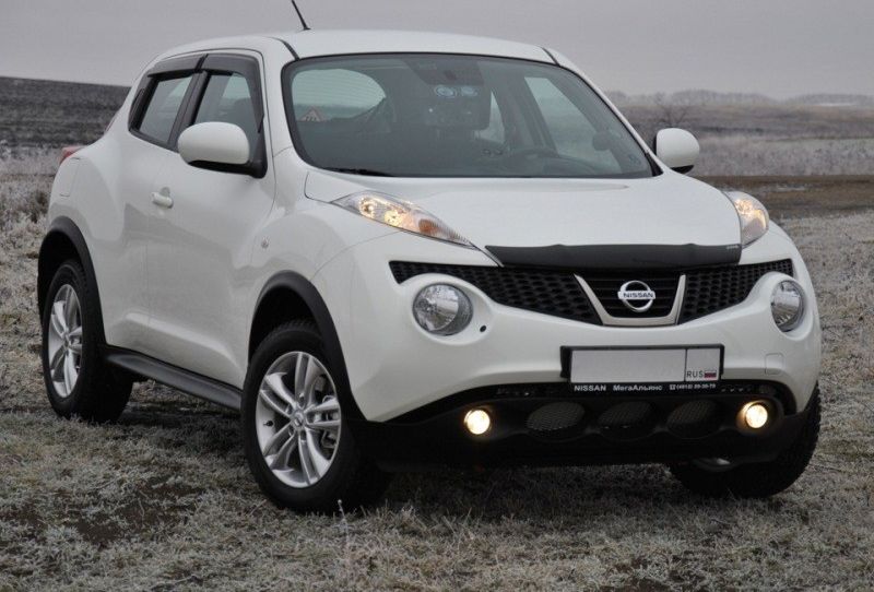 Дефлектор SIM для капота Nissan Juke 2010-2019. Артикул SNIJUK1112