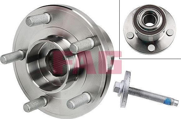 Ступица колеса с интегрированным подшипником Fag. Артикул 713 6788 40