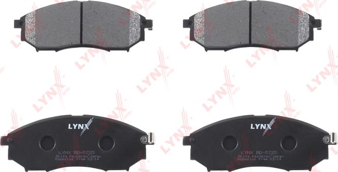 Тормозные колодки LYNXauto. Артикул BD-5725