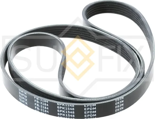 Ремень поликлиновый 6PK1548 (Sufix). Артикул FB-3184