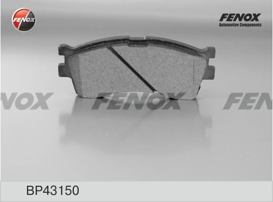 Тормозные колодки Fenox. Артикул BP43150