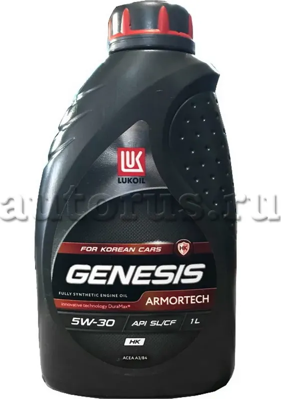 Масло моторное GENESIS ARMORTECH НК 5W30 API SL/CF, ACEA A3/B4 1л (Lukoil). Артикул 3045859