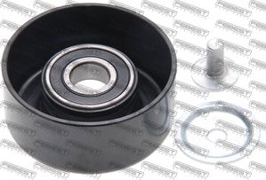 Натяжной ролик (натяжитель) приводного поликлинового ремня Febest для Nissan Patrol Y62 2010-2025. Артикул 0287-D40