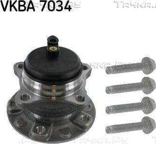 Ступичный подшипник (комплект) SKF. Артикул VKBA 7034