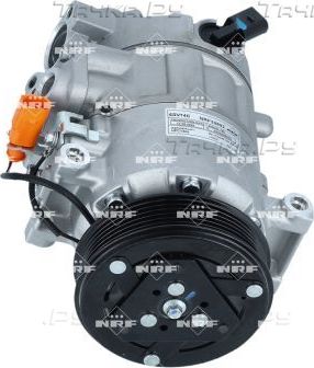 Компрессор кондиционера NRF EASY FIT для Audi A6 IV (C7) 2013-2015. Артикул 32892