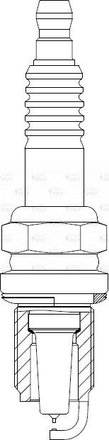 Свеча зажигания StartVOLT. Артикул VSP 2208
