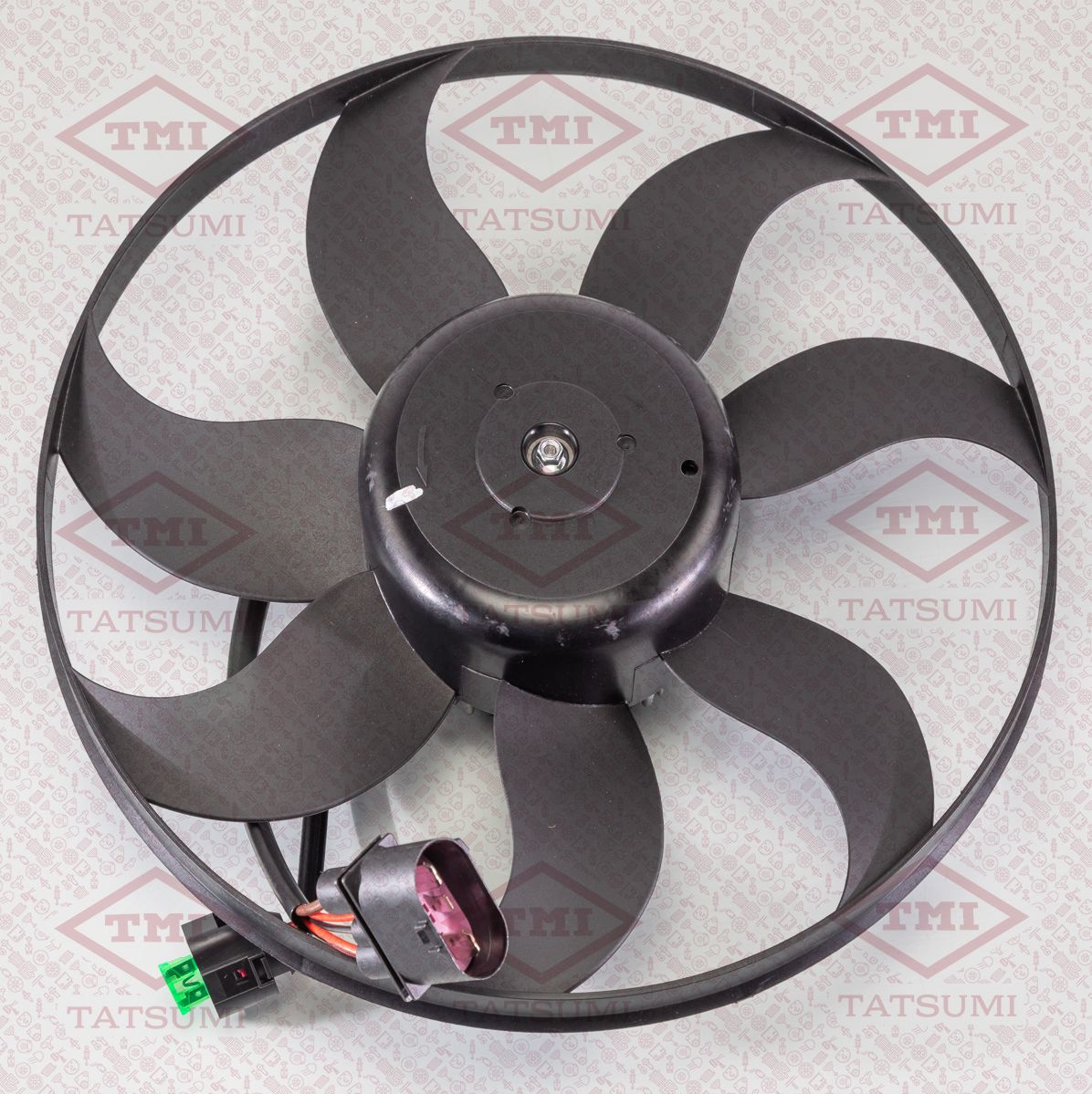 Вентилятор радиатора VAG A3/PASSAT/G5/OCTAVIA/SUPERB/YETI 03 (Tatsumi). Артикул TGE1004