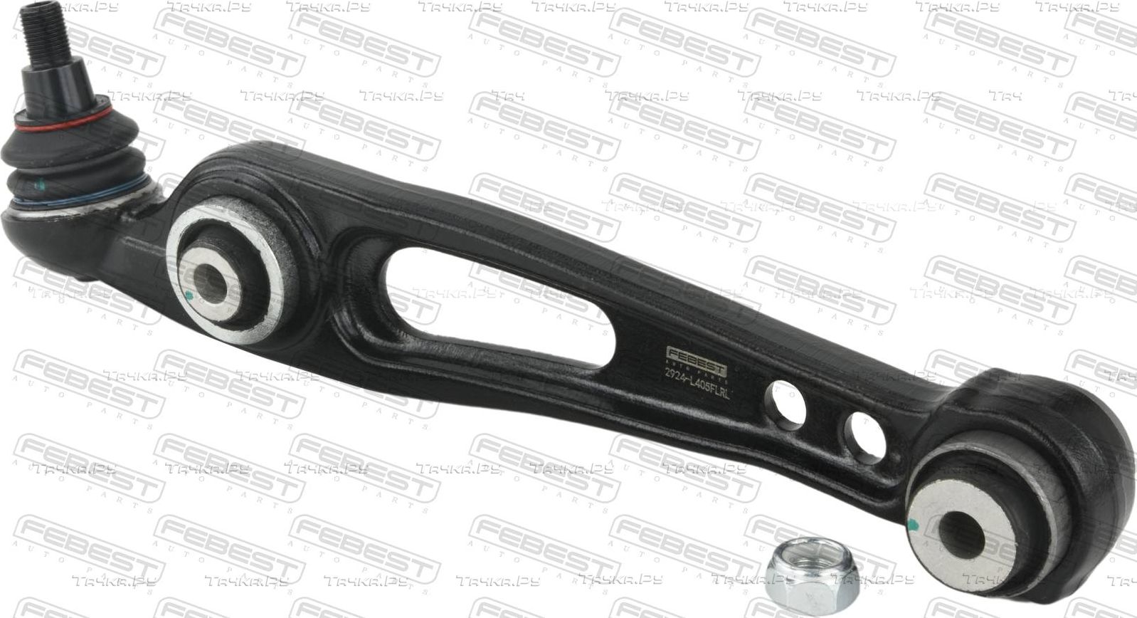 Поперечный рычаг Febest левый нижний для Land Rover Range Rover IV 2013-2026. Артикул 2924-L405FLRL