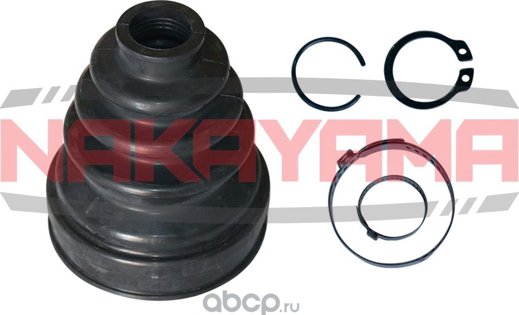 Пыльник ШРУСа внутр., к-кт SEAT CORDOBA 1.6 16V 02-09, IBIZA IV 1.6 16V 02-09, S (Nakayama). Артикул G33065