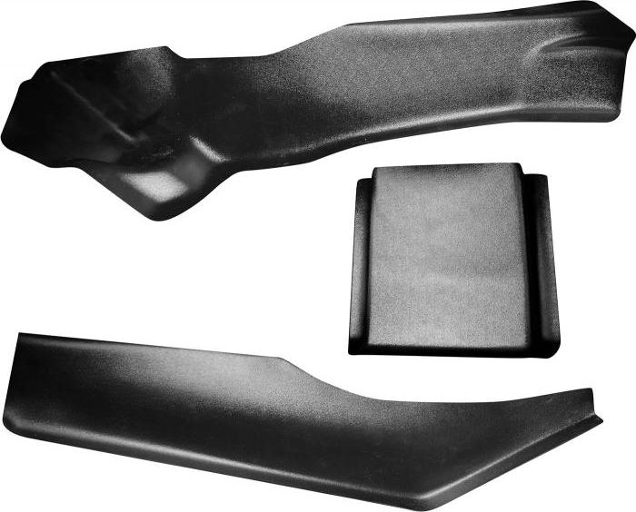 Накладки PT Group на ковролин тоннельные (3 шт) (ABS) для Renault Arkana 2019-2022. Артикул RAR111703