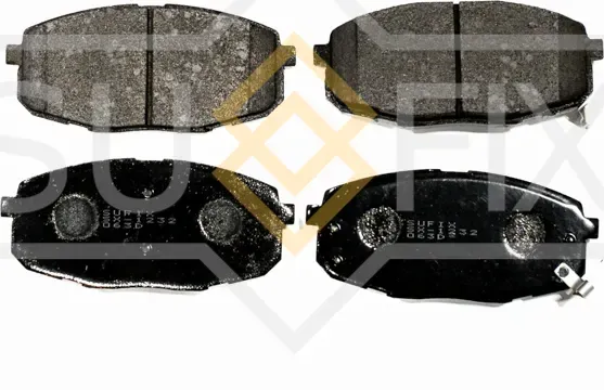 Колодки тормозные передние (Sufix). Артикул SX1232