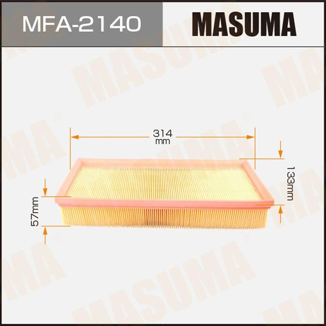 Воздушный фильтр Masuma. Артикул MFA-2140