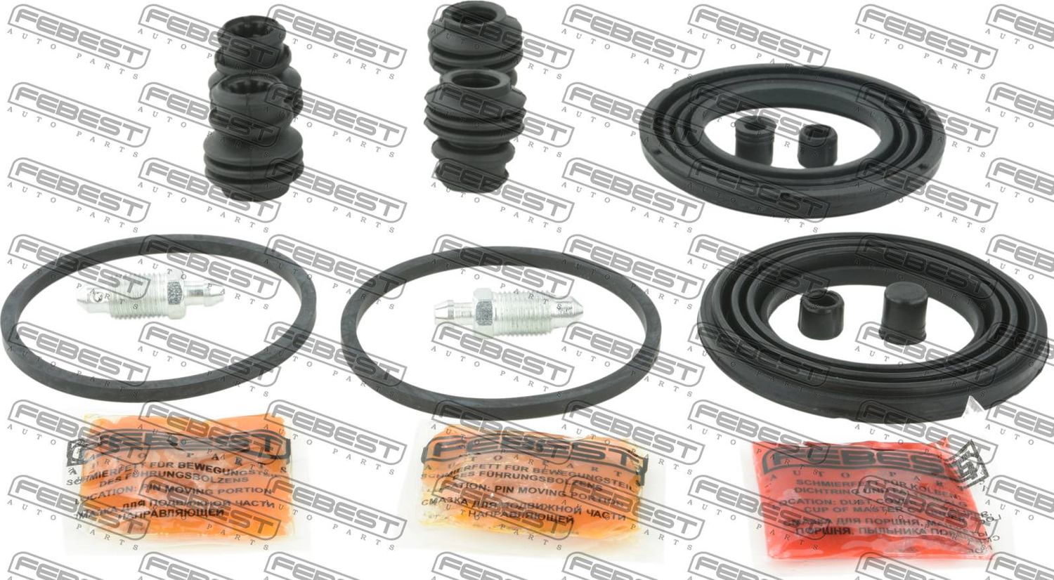 Ремкомплект тормозного суппорта Febest. Артикул 0575-CX5F