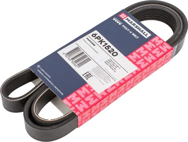 Ремень п/к 6PK1520 (Marshall). Артикул M6310455