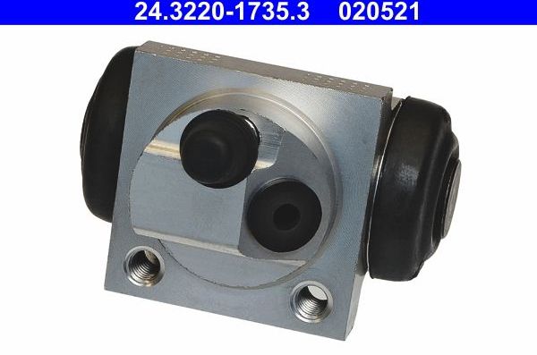 Тормозной цилиндр ATE (алюминий). Артикул 24.3220-1735.3