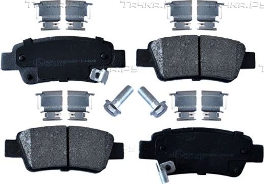 Тормозные колодки ASAM задние для Honda CR-V III 2006-2012. Артикул 55424