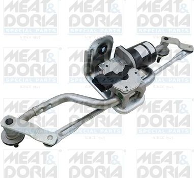 Трапеция стеклоочистителя (дворника) (в сборе) Meat & Doria передний для Fiat Scudo II 2007-2016. Артикул 207009