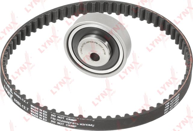 Ремень ГРМ с роликами (комплект) LYNXauto для Mitsubishi Eclipse II 1995-1999. Артикул PK-1181