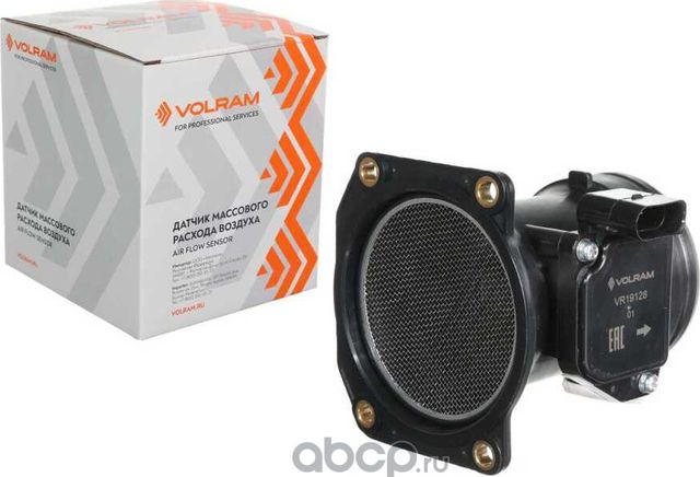 ДАТЧИК ДМРВ VW PASSAT 1.6-2.0 96-05, SKODA OCTAVIA 1.6 97-10, (VOLRAM) VR19128. Артикул VR19128
