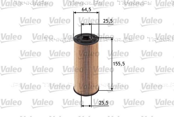 Масляный фильтр Valeo для Volkswagen Passat B5 1999-2005. Артикул 586502