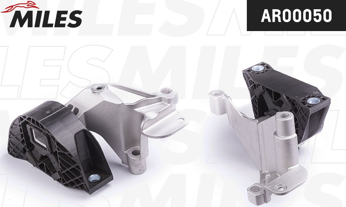 Подушка (опора) двигателя Miles правая для Renault Logan II 2007-2026. Артикул AR00050