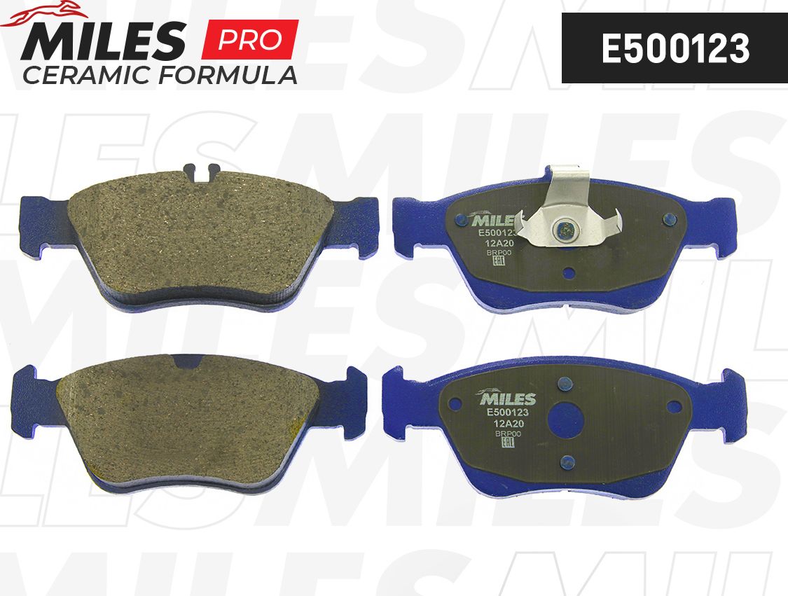 Тормозные колодки Miles (Керамика). Артикул E500123