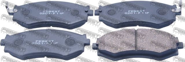 Тормозные колодки Febest. Артикул 0201-P11F