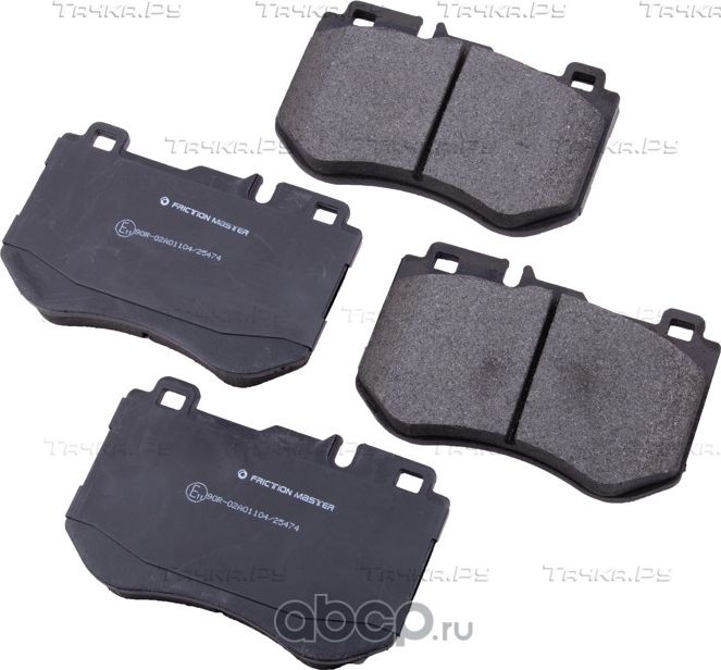 Колодки тормозные дисковые (Frictionmaster). Артикул MKD1862