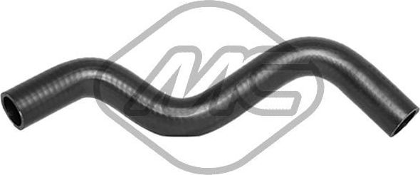 Патрубок радиатора (системы охлаждения) Metalcaucho для Renault Megane I 1996-2003. Артикул 08445