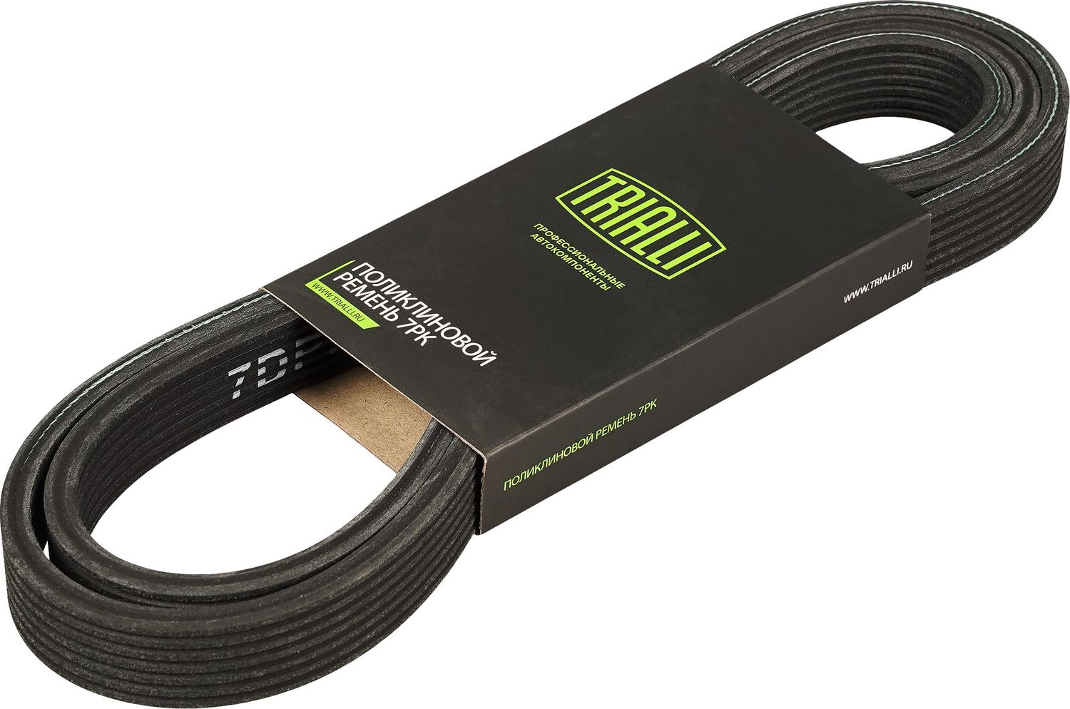 Приводной ремень поликлиновой Trialli (EPDM (Этилен-пропиленовый каучук)). Артикул 7DPK1697