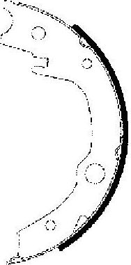 Тормозные колодки (стояночная тормозная система) Textar. Артикул 91063200