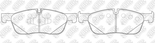 Тормозные колодки NiBK. Артикул PN0652