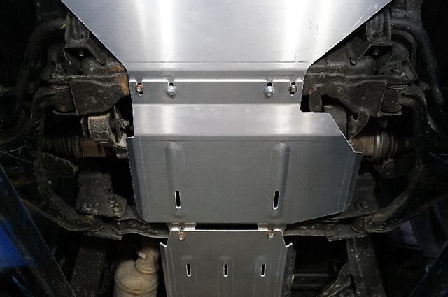 Защита алюминиевая ТСС (4 мм) для картера Dongfeng DF6 Luxury 2022-2026. Артикул ZKTCC00579