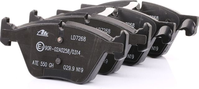 Тормозные колодки ATE Ceramic передние для BMW 5 VI (F10/F11/F07) 2010-2017. Артикул 13.0470-7268.2
