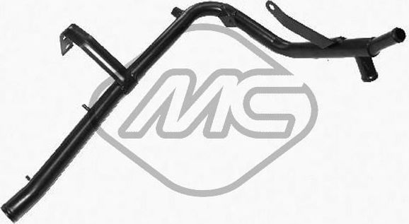 Патрубок радиатора (системы охлаждения) Metalcaucho для Volkswagen Transporter T4 1990-2003. Артикул 03181