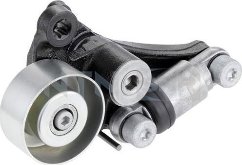 Натяжной ролик (натяжитель) приводного поликлинового ремня NTN / SNR. Артикул GA351.15