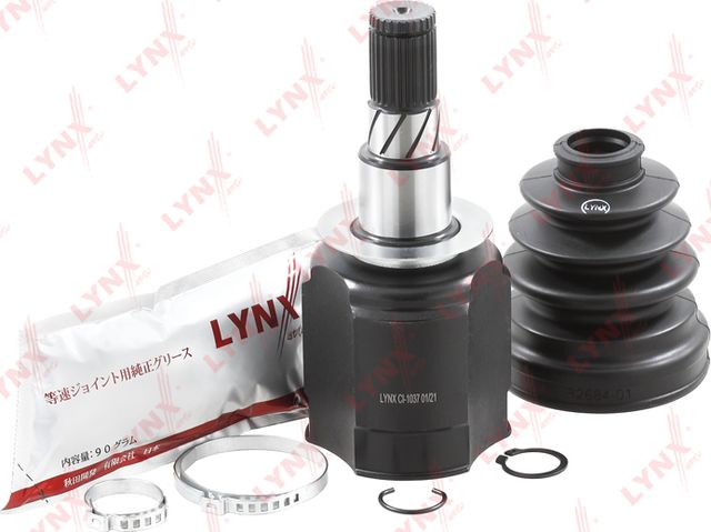 Шрус внутренний (граната) LYNXauto передний для Nissan Navara D40 2005-2015. Артикул CI-1037