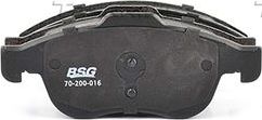 Тормозные колодки BSG передние для Citroen DS5 2012-2015. Артикул BSG 70-200-016