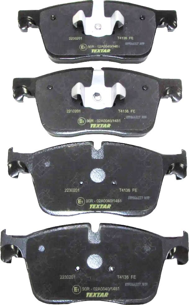 Тормозные колодки Textar Q+. Артикул 2230201