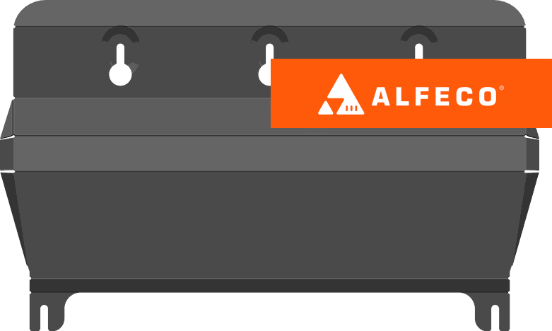 Защита Alfeco для картера и МКПП Haval H2 2WD 2014-2021. Артикул ALF.55.01