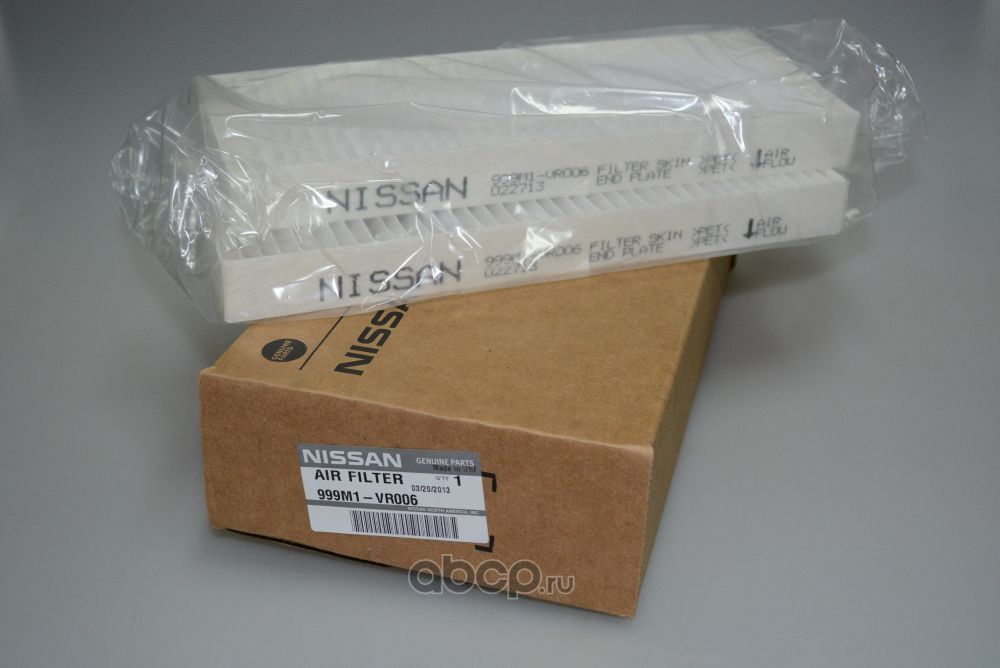 Салонный фильтр Nissan. Артикул 999M1VR006