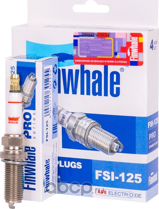 Свеча зажигания IRIDIUM DISCOVERY (09-), RANGE ROVER SPORT (09-), JAGUAR XF (Finwhale) Finwhale. Артикул FSI125