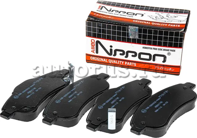 Колодки тормозные дисковые | перед | (Allied Nippon). Артикул ADB31705