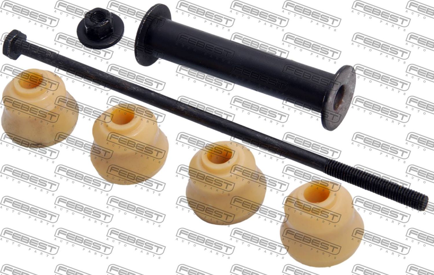 Стойка (тяга) стабилизатора Febest. Артикул 1623-001