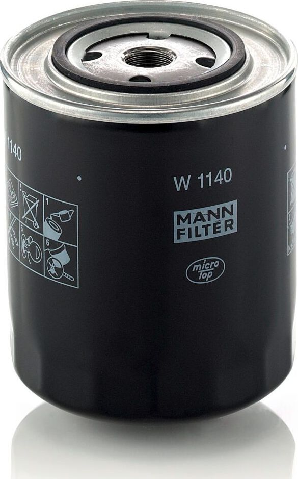 Масляный фильтр Mann-Filter. Артикул W 1140
