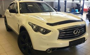 Дефлектор SIM для капота Infiniti FX37/50 2009-2025. Артикул SINFX350912