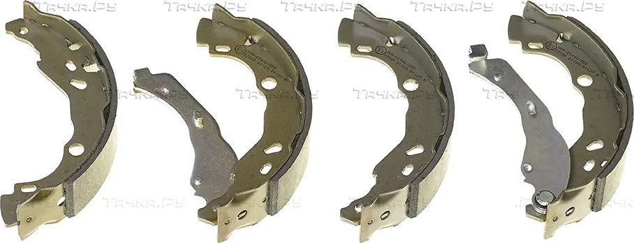 Тормозные колодки Brembo ESSENTIAL LINE задние для Citroen C-Elysee I 2012-2026. Артикул S 61 544