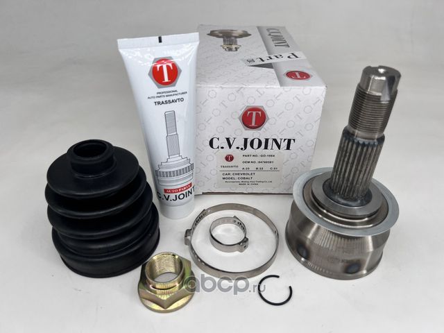 Шрус наружный 25/22 | перед| (Trassavto). Артикул GO1064