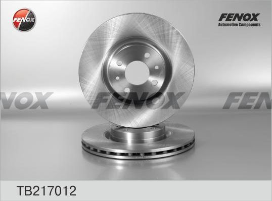 Тормозной диск Fenox передний для Fiat Doblo I 2001-2015. Артикул TB217012