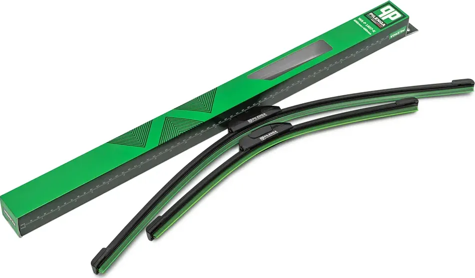 PILENGA Комплект щеток стеклоочистителя бескаркасных 650mm+400mm (2шт)  Крепление J-Hook Pilenga. Артикул wa-p1607-k